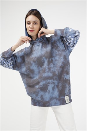 BRZ Collection Unisex Oversize Kapüşonlu Sweatshirt