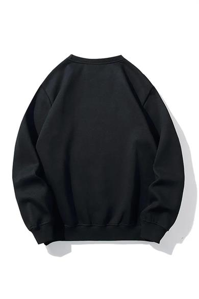 BRZ Collection Unisex Oversize Mona Lisa Smile Sweatshirt