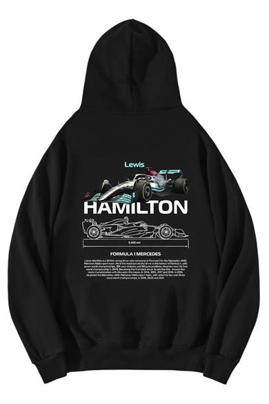 BRZ Collection Unisex Oversize Lewis Hamilton Hoodie