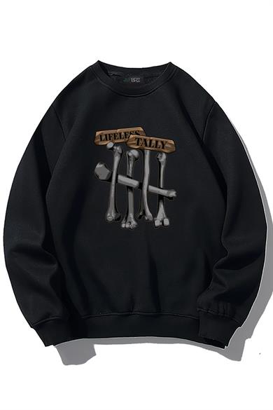 BRZ Collection Unisex Oversize Lifeless Tally Sweatshirt