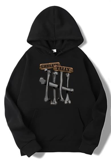 BRZ Collection Unisex Oversize Lifeless Tally Hoodie