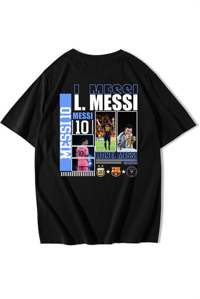 BRZ Collection Unisex Oversize Lionel Messi T-shirt