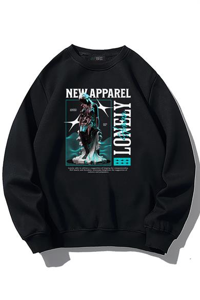 BRZ Collection Unisex Oversize Lonely Human Sweatshirt