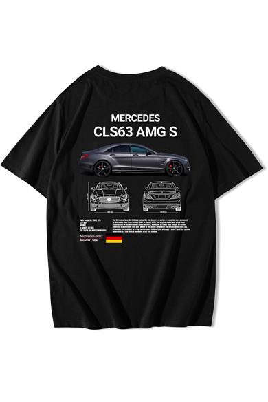 BRZ Collection Unisex Oversize Mercedes CLS63 AMG T-shirt