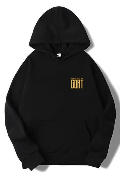BRZ Collection Unisex Oversize Messi and Ronaldo GOAT Hoodie