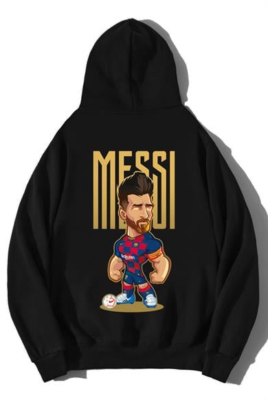 BRZ Collection Unisex Oversize Messi Hoodie