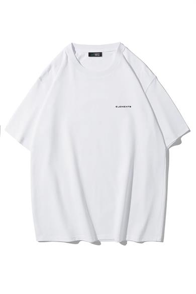 BRZ Collection Unisex Oversize More Espresso Less Depresso T-Shirt (BEYAZ)