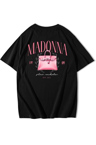 BRZ Collection Unisex Oversize Nata Montana and Madonna Best Friend T-shirt