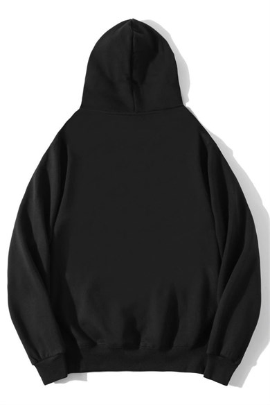BRZ Collection Unisex Oversize Certified Diva Hoodie Siyah