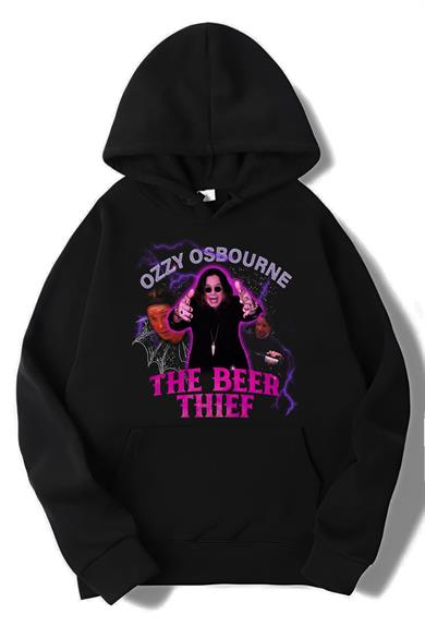 BRZ Collection Unisex Oversize Ozzy Osbourne Hoodie