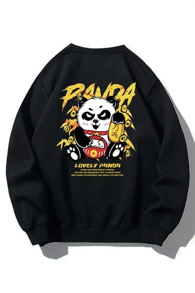 BRZ Collection Unisex Oversize Panda Sweatshirt
