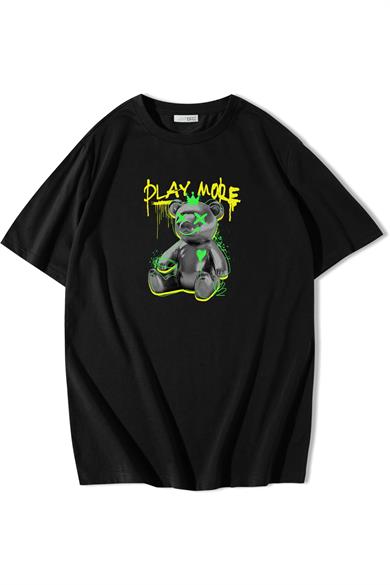 BRZ Collection Unisex Oversize Play More T-shirt