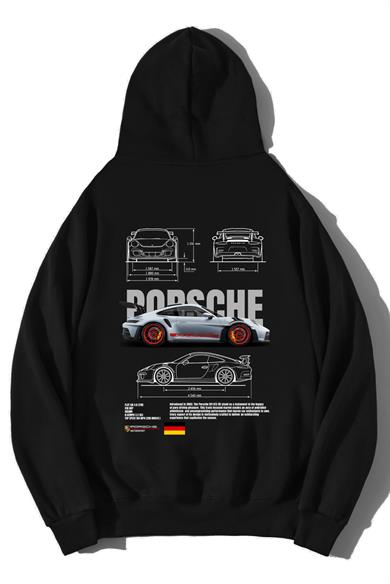 BRZ Collection Unisex Oversize Porsche 911 GT3 RS Hoodie