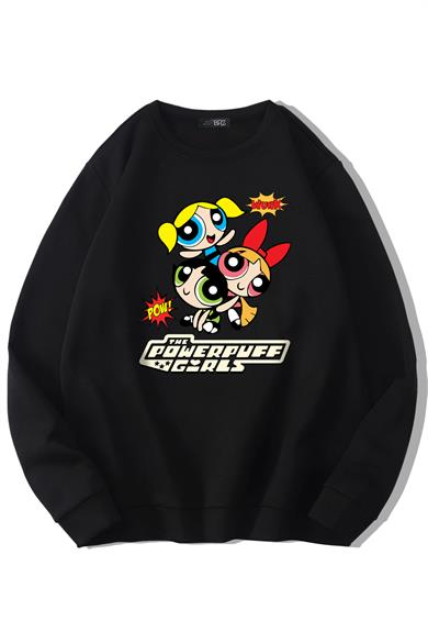 BRZ Collection Unisex Oversize Powerpuff Girls Sweatshirt