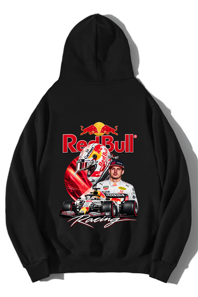 BRZ Collection Unisex Oversize Racing F1 Redbull Hoodie