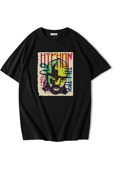 BRZ Collection Unisex Oversize Rapper T-shirt