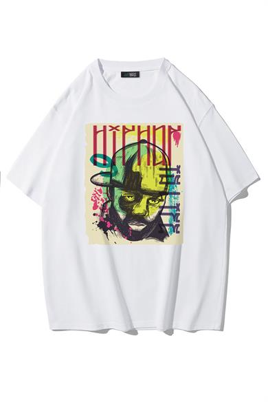 BRZ Collection Unisex Oversize Rapper T-shirt