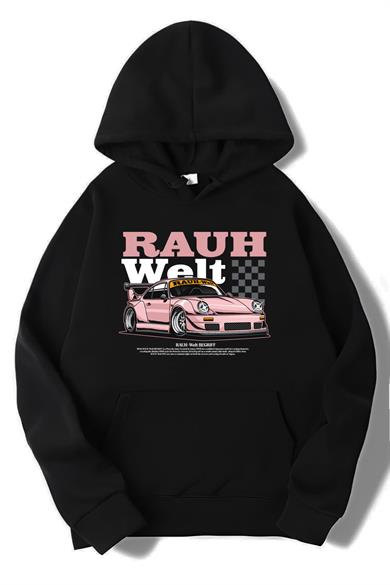 BRZ Collection Unisex Oversize RAUH-Welt Porsche Hoodie