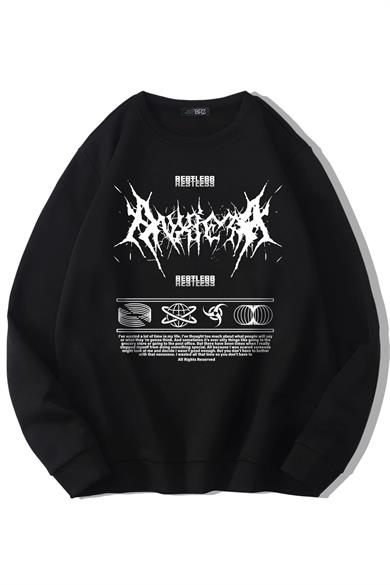 BRZ Collection Unisex Oversize Restless Sweatshirt