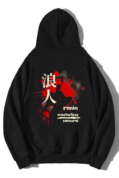BRZ Collection Unisex Oversize Ronin Masterless Samurai Hoodie