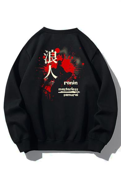 BRZ Collection Unisex Oversize Ronin Masterless Samurai Sweatshirt