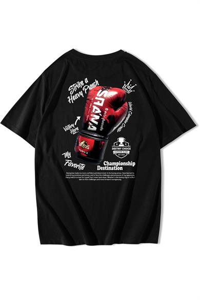 BRZ Collection Unisex Oversize Saana Boks T-shirt