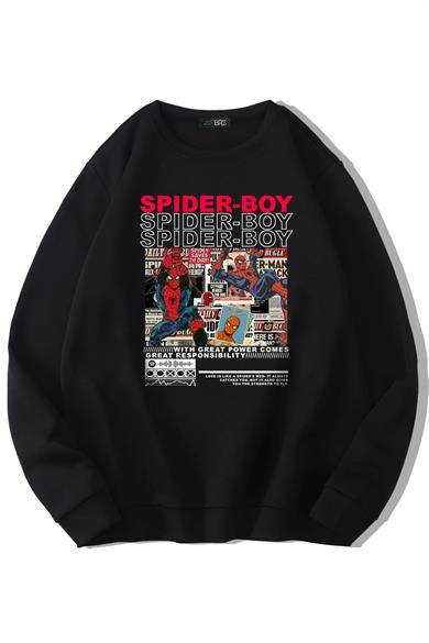 BRZ Collection Unisex Oversize Spider Boy Sweatshirt
