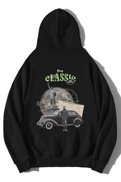 BRZ Collection Unisex Oversize Stay Classic Hoodie