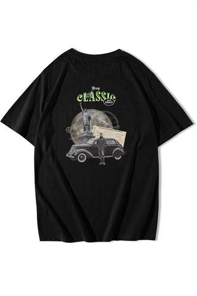 BRZ Collection Unisex Oversize Stay Classic T-shirt