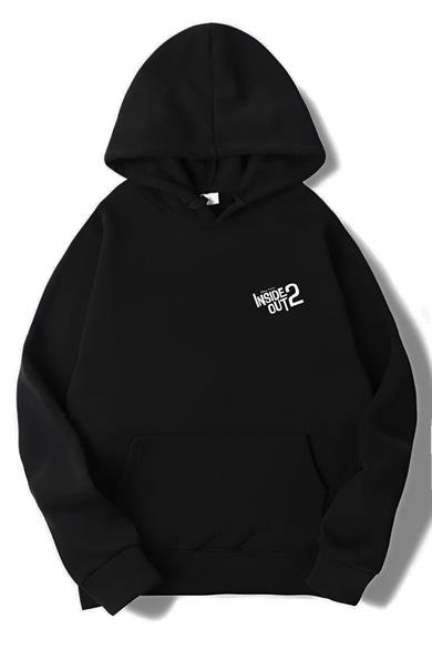 BRZ Collection Unisex Oversize Ters Yüz Duygular Hoodie