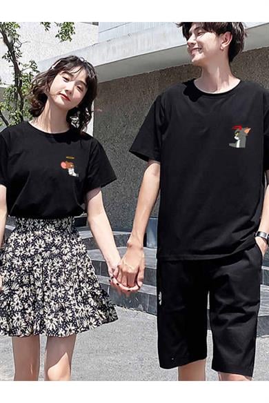 BRZ Collection Unisex Oversize Tom and Jerry T-shirt