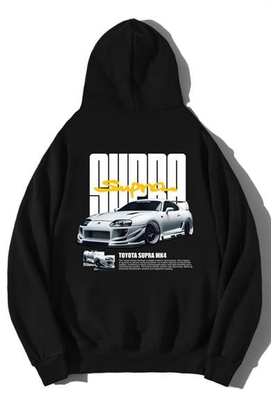 BRZ Collection Unisex Oversize Toyota Supra MK4 Hoodie