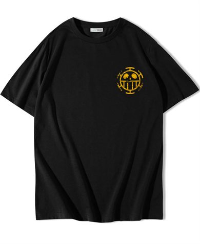 BRZ Collection Unisex Oversize Trafalgar Low-One Piece T-shirt Siyah