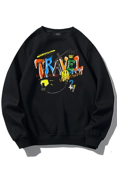 BRZ Collection Unisex Oversize Travel Sweatshirt