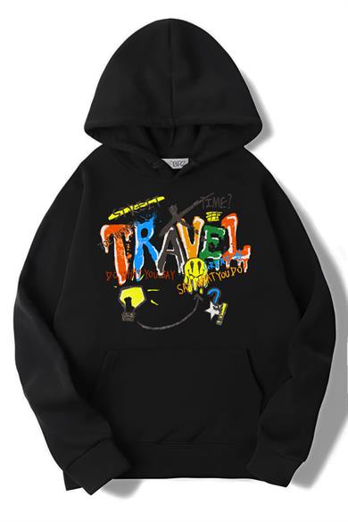 BRZ Collection Unisex Oversize Travel Hoodie