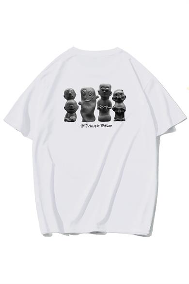 BRZ Collection Unisex Oversize Travis Scott Cactus Jack Utopia B1 T-shirt