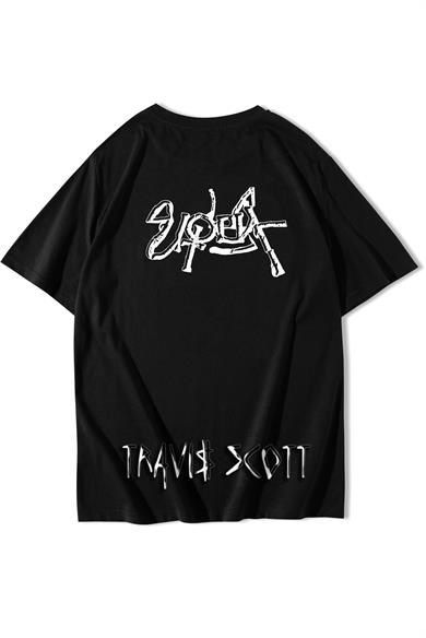 BRZ Collection Unisex Oversize Travis Scott Utopia T-shirt