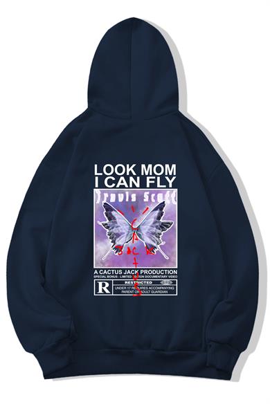 BRZ Collection Unisex Oversize Travis Scott Cactus Jack Hoodie