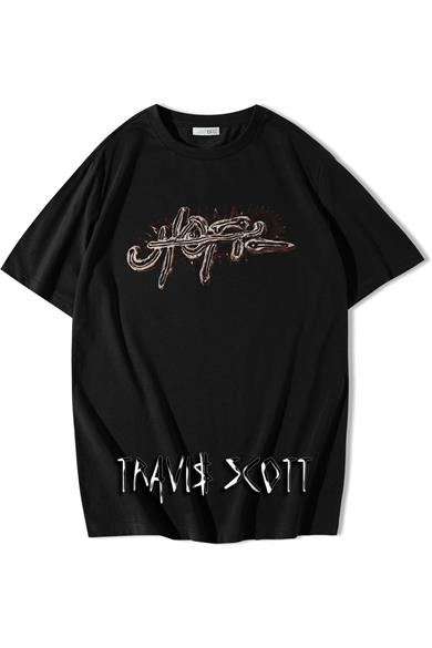 BRZ Collection Unisex Oversize Travis Scott Utopia T-shirt