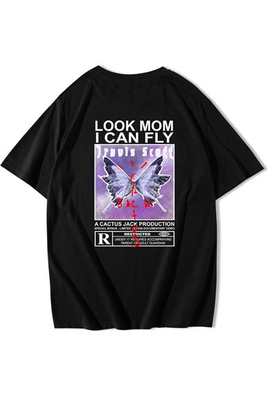 BRZ Collection Unisex Oversize Travis Scott Cactus Jack T-shirt