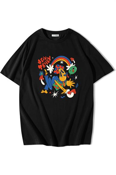 BRZ Collection Unisex Oversize Trippy T-shirt
