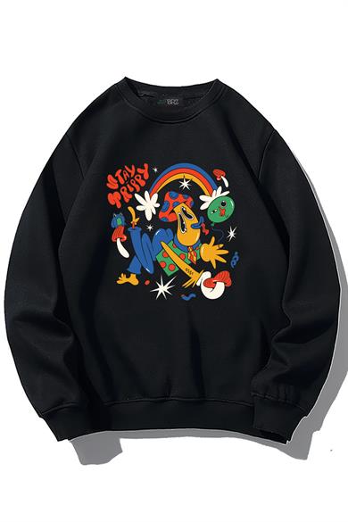 BRZ Collection Unisex Oversize Trippy Sweatshirt