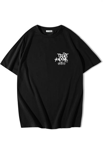 BRZ Collection Unisex Oversize Trust No One T-shirt