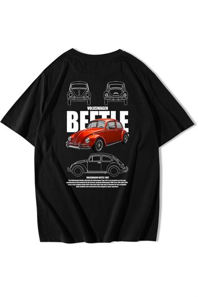 BRZ Collection Unisex Oversize Volkswagen Beetle 1967 T-shirt
