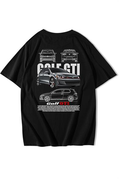 BRZ Collection Unisex Oversize Volkswagen Golf GTI T-shirt
