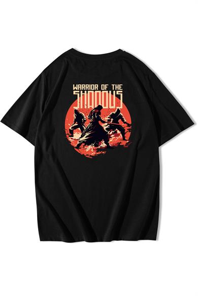 BRZ Collection Unisex Oversize Warrior of the Shadows T-shirt