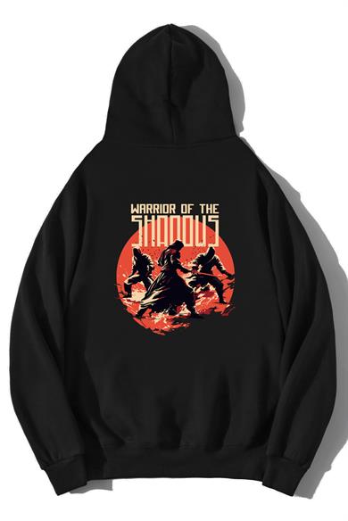 BRZ Collection Unisex Oversize Warrior of the Shadows Hoodie