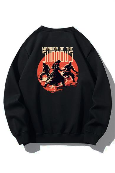 BRZ Collection Unisex Oversize Warrior of the Shadows Sweatshirt