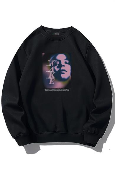 BRZ Collection Unisex Oversize Wake Sweatshirt