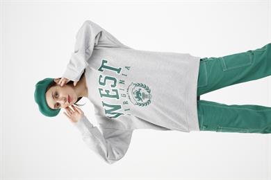 BRZ Collection Unisex Oversize West Virginia Sweatshirt